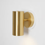 Champeaux Plaster Wall Sconce Handcrafted LED Warm White Bedroom Living Room Hallway — 2 Sizes