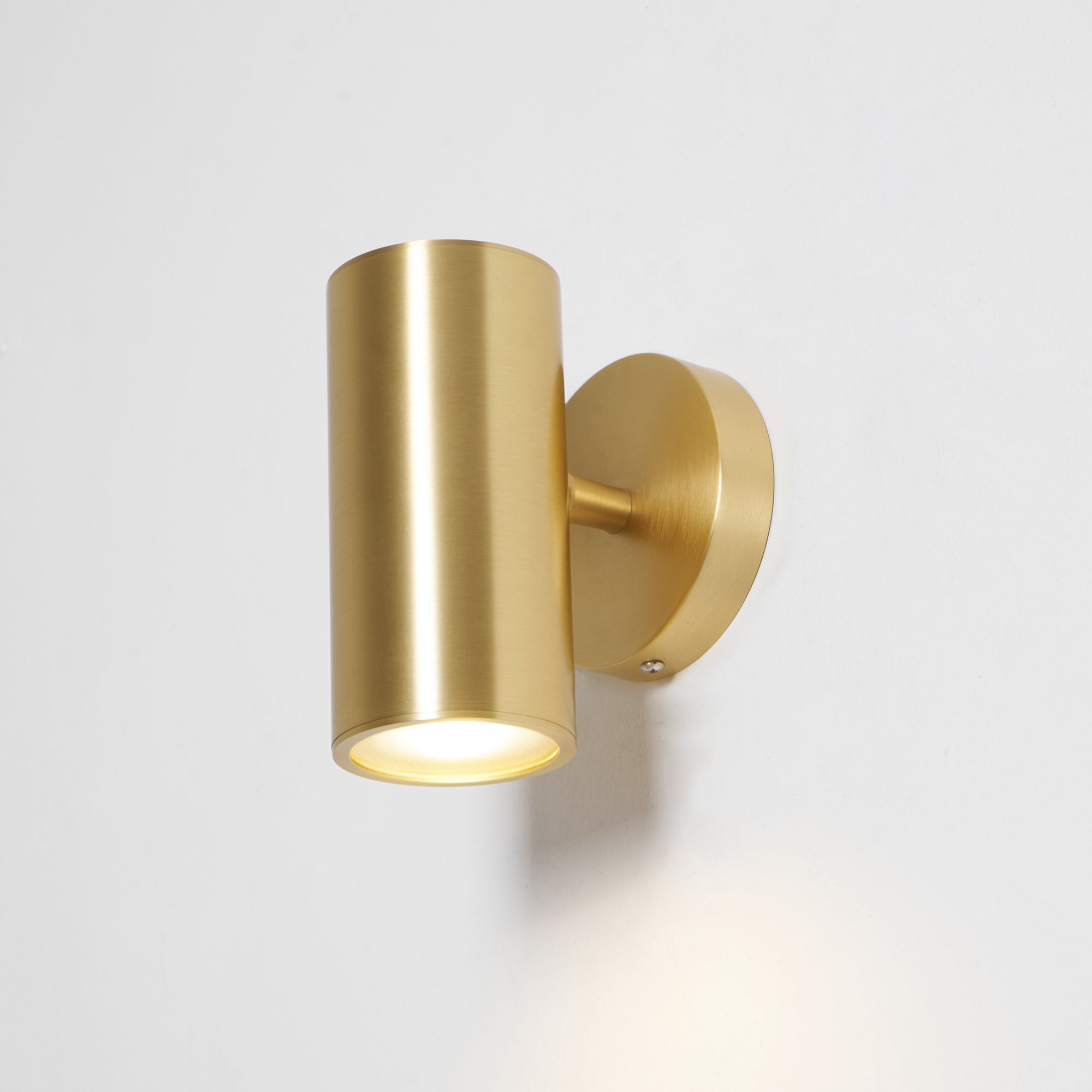 Champeaux Plaster Wall Sconce Handcrafted LED Warm White Bedroom Living Room Hallway — 2 Sizes