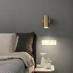 Champeaux Plaster Wall Sconce Handcrafted LED Warm White Bedroom Living Room Hallway — 2 Sizes