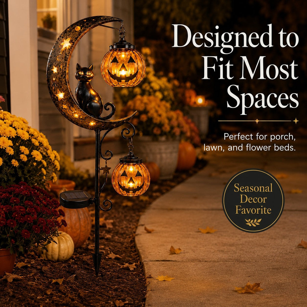 Solar Halloween Garden Light