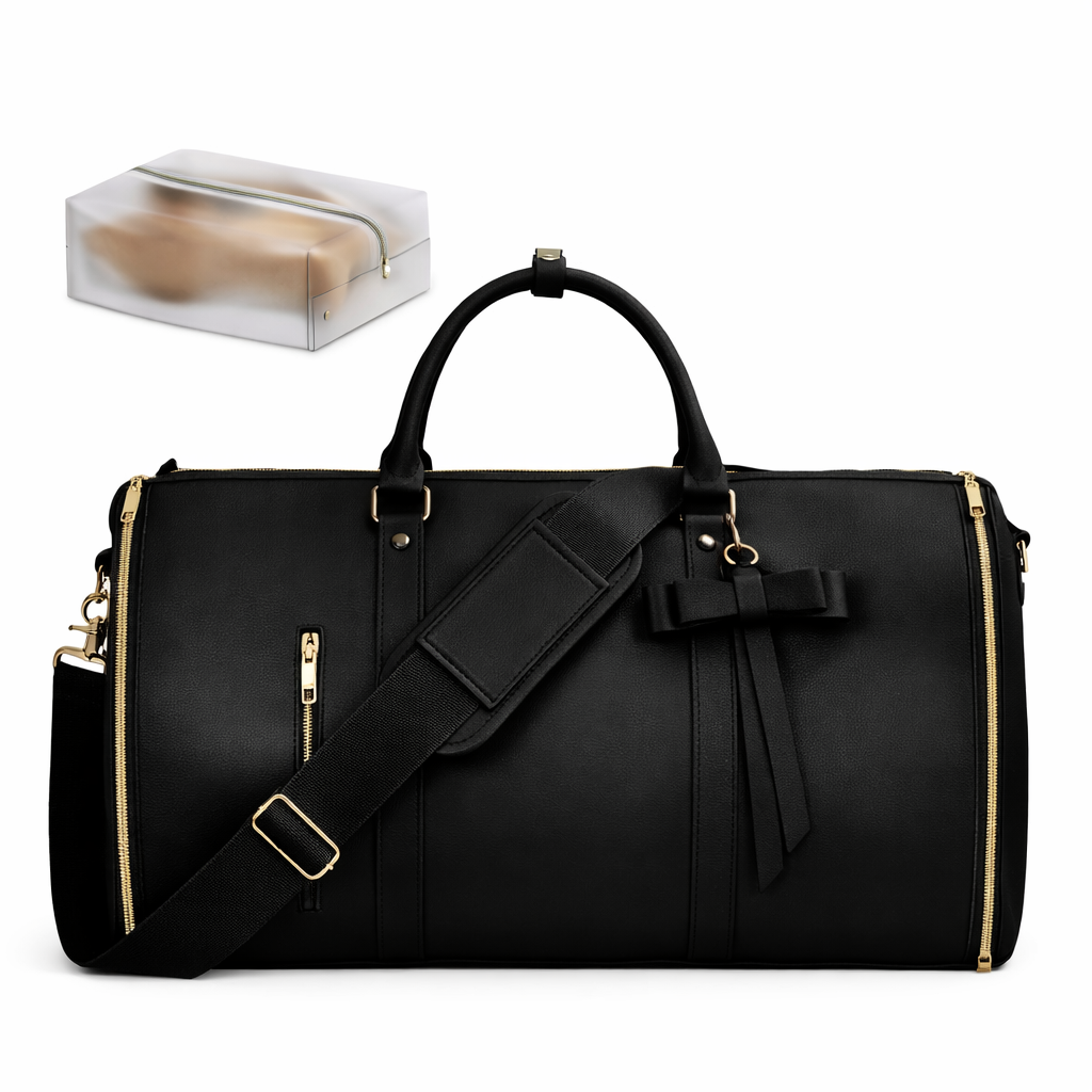 Amazirhub Travel Bag 2.0 – Sac de voyage pour femmes avec compartiment à chaussures, qui ne froisse pas les vêtements