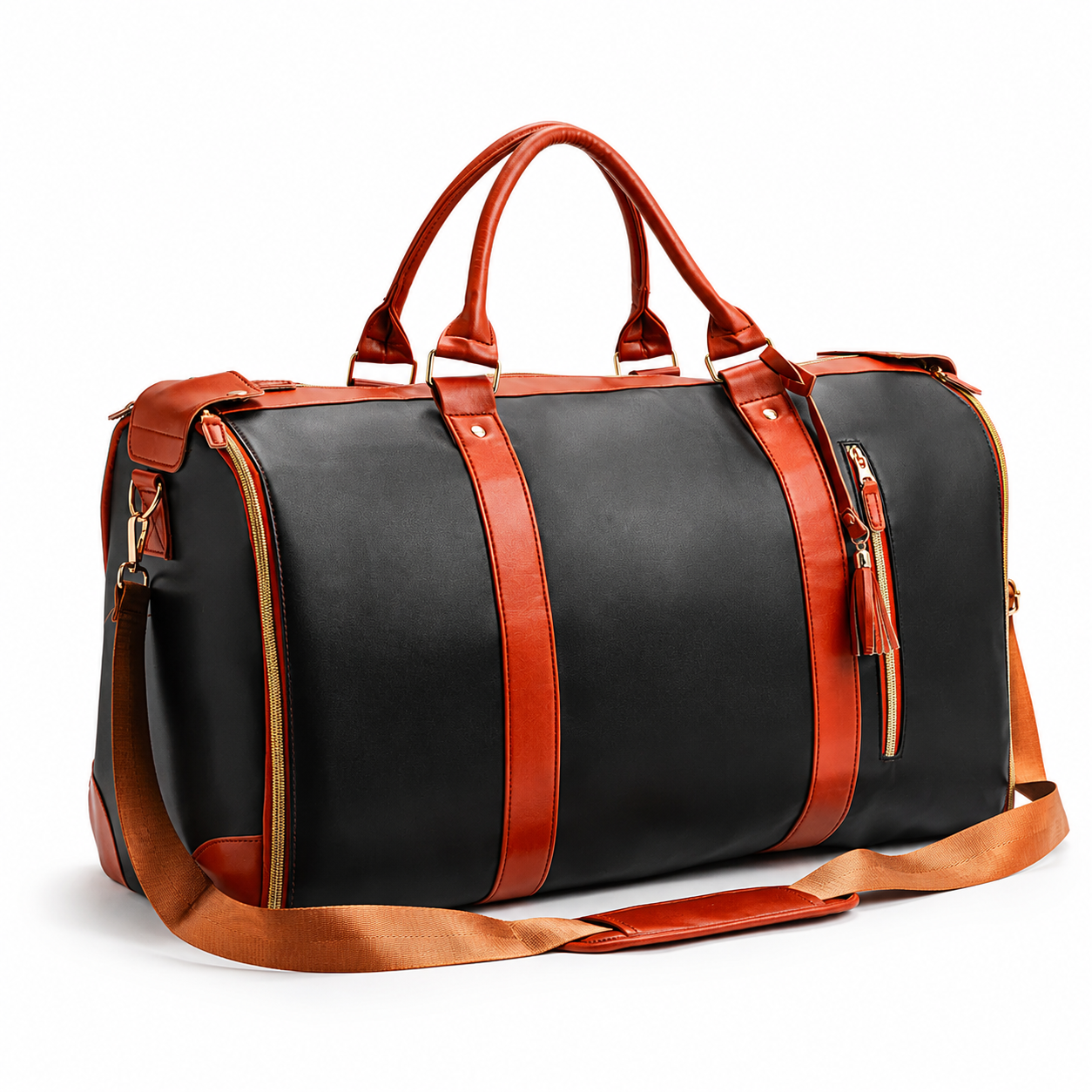 Amazirhub Foldable Garment Travel Bag with Wheels