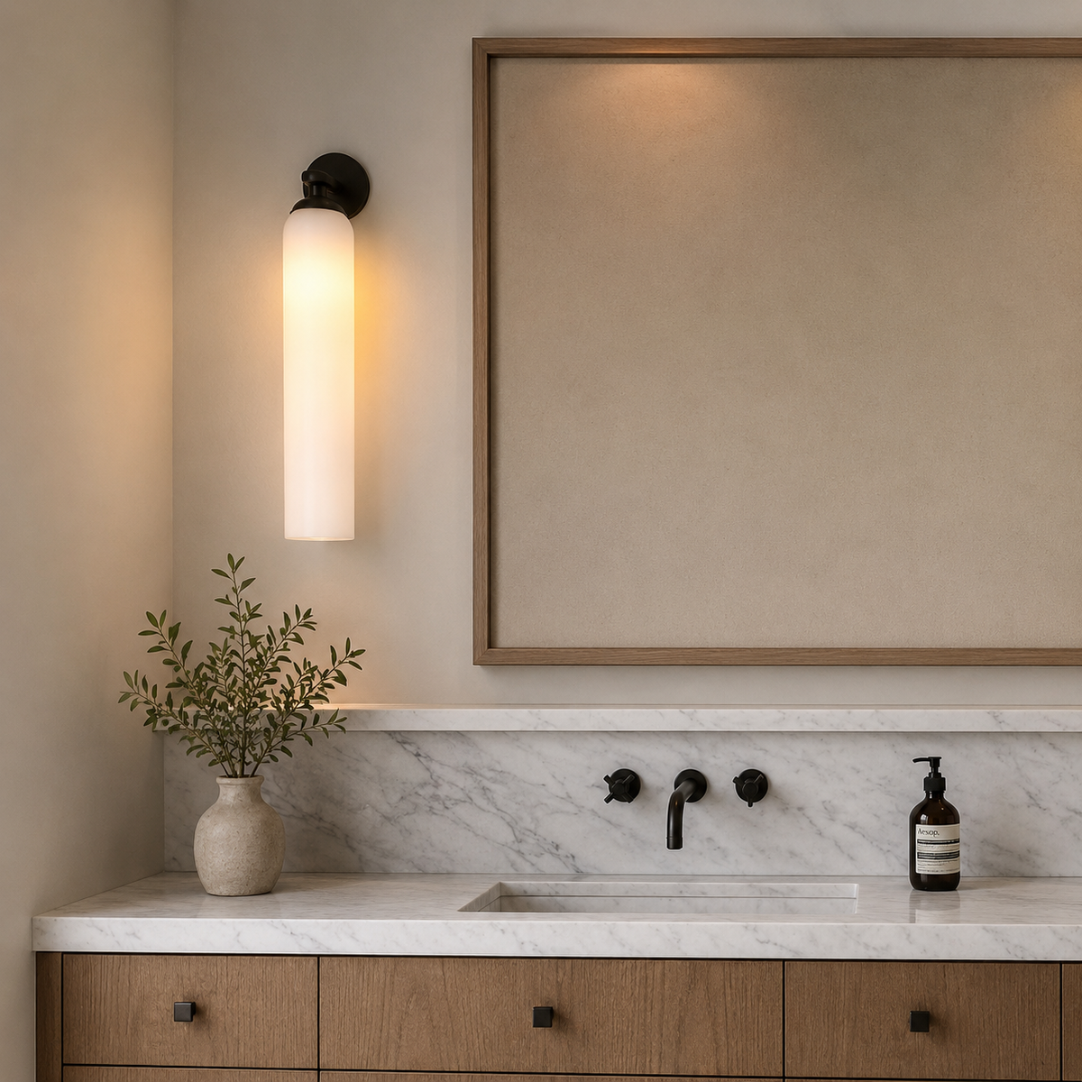 Decolune Velune Art Glass Sconce