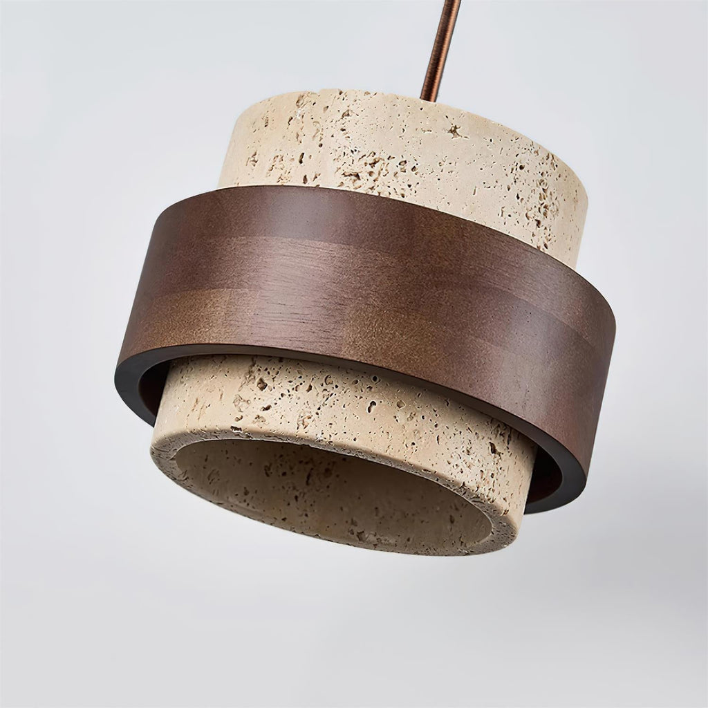 Perra Pendant Light Travertine