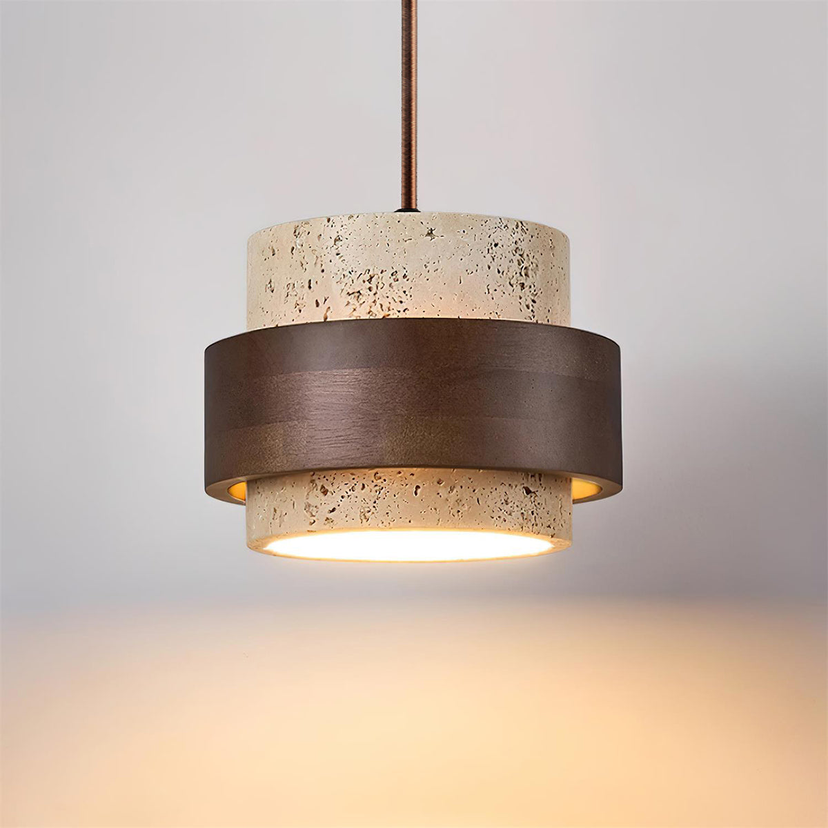 Perra Pendant Light Travertine