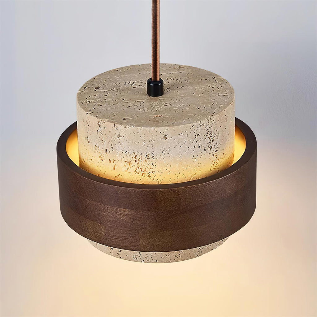 Perra Pendant Light Travertine