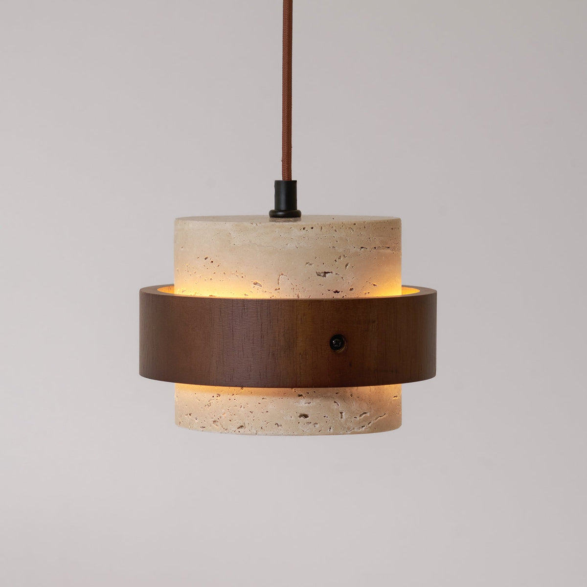 Perra Pendant Light Travertine