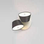 Fivra Modern Dual-Shade Wall Lamp