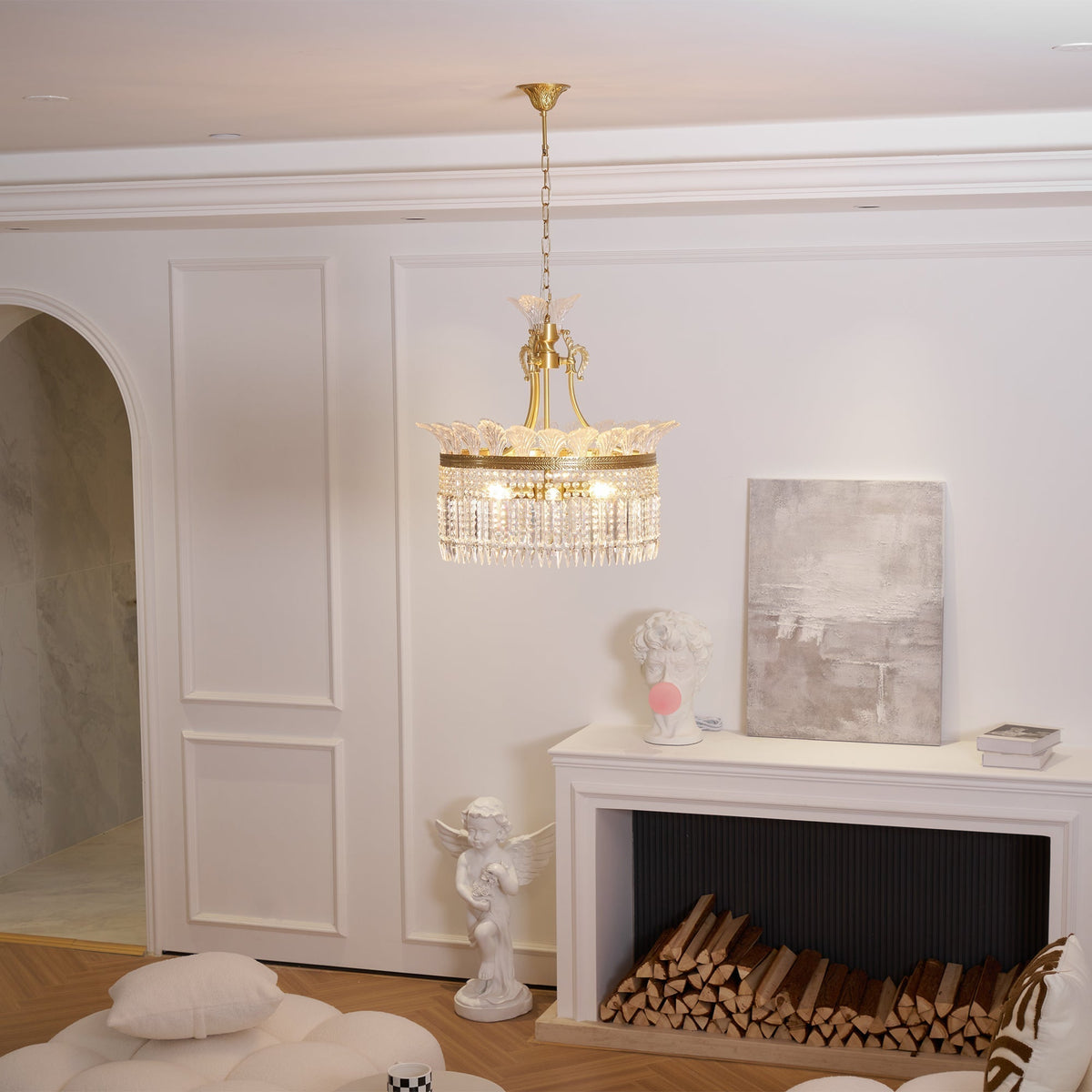 Miles Chandelier French Empire Luxury Farmhouse