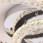 Kristy Crystal Ceiling Light  Double C