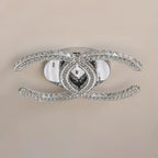 Kristy Crystal Ceiling Light  Double C