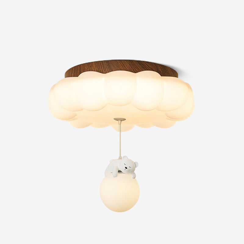 Quen Cute Cake Bear Ceiling Light