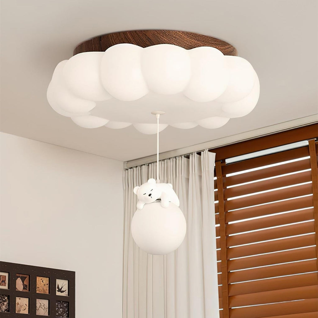 Quen Cute Cake Bear Ceiling Light