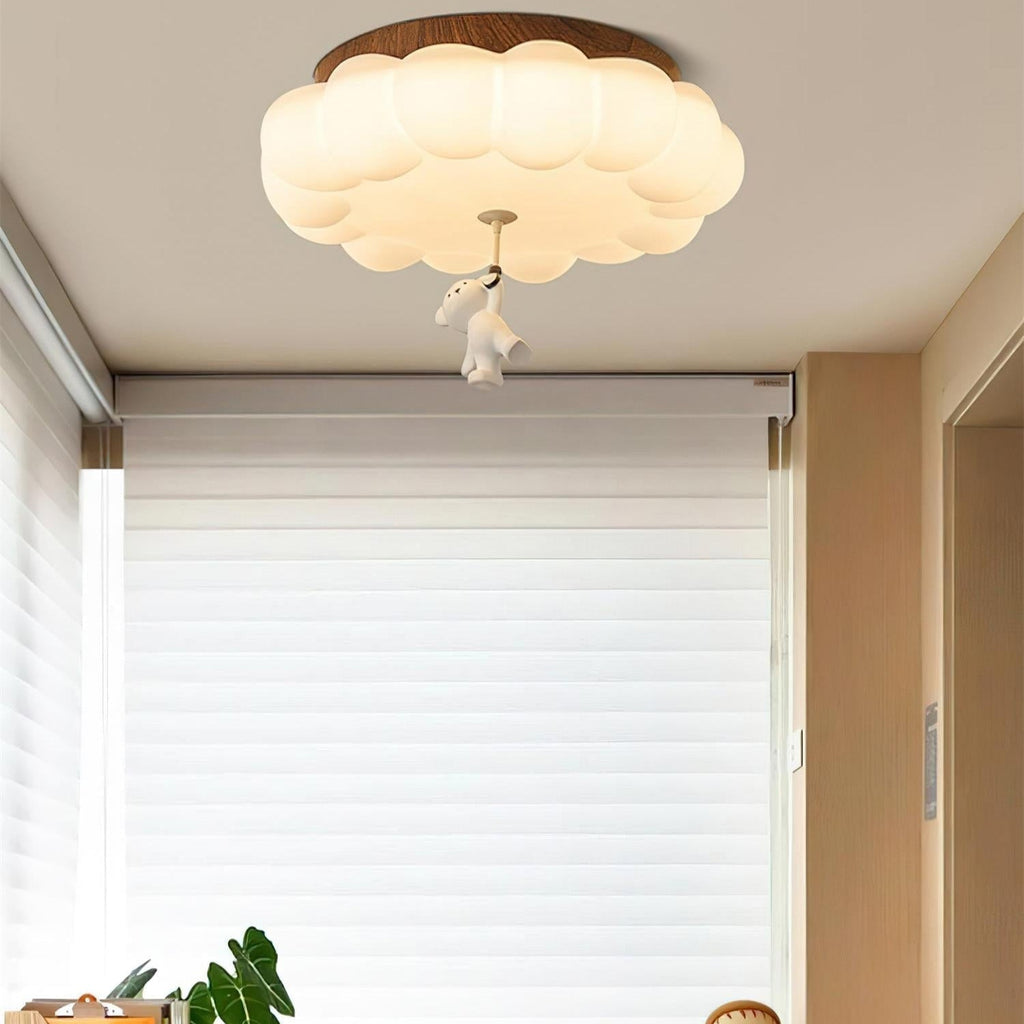 Quen Cute Cake Bear Ceiling Light