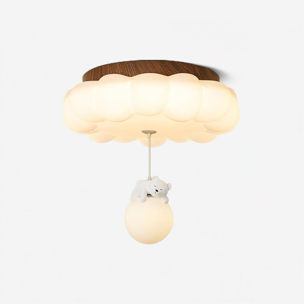 Quen Cute Cake Bear Ceiling Light