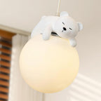 Quen Cute Cake Bear Ceiling Light