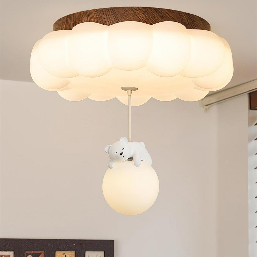 Quen Cute Cake Bear Ceiling Light