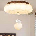Quen Cute Cake Bear Ceiling Light