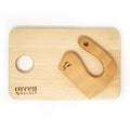 Kids Wooden Knife & Cutting Board | Safe Knife For Children | Wooden Cutter For Children ( Knife + Cutting Board)