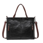 Aurelle Retro Large Capacity Shoulder Bag
