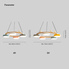 Cliff Chandelier Bird Round
