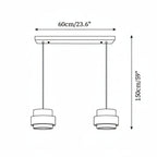Ritta Pendant Light Travertine