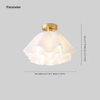 Menro Ceiling Light Flower-Shape