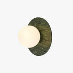 Enox Minimalist Marble Globe Wall Lamp