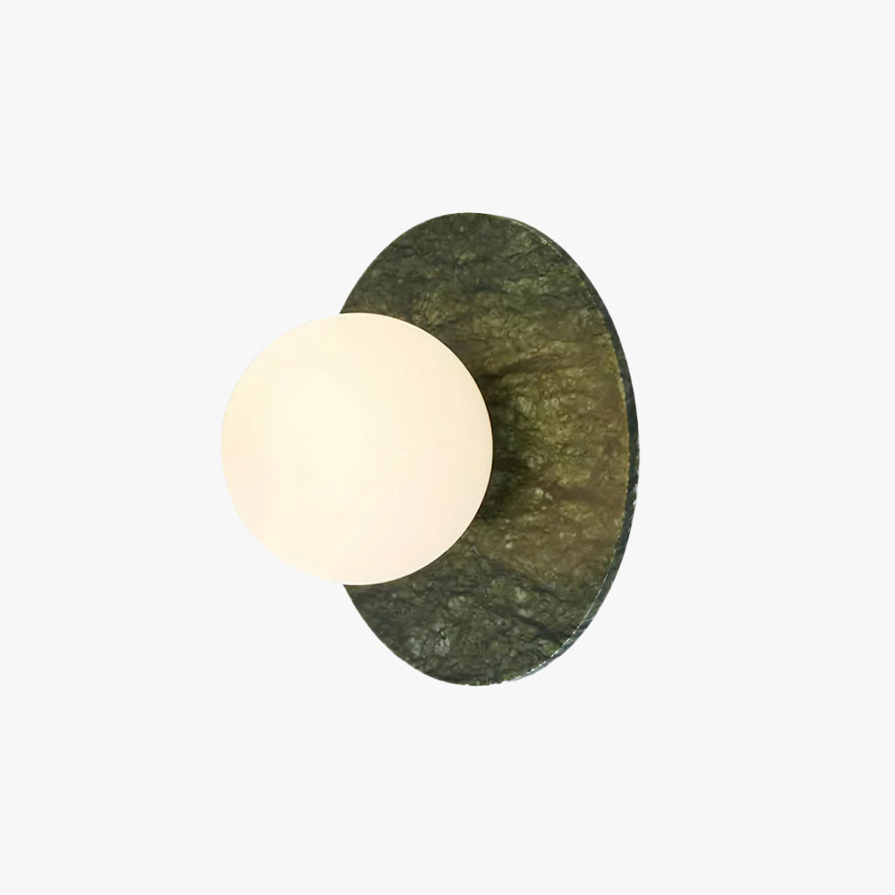 Enox Minimalist Marble Globe Wall Lamp