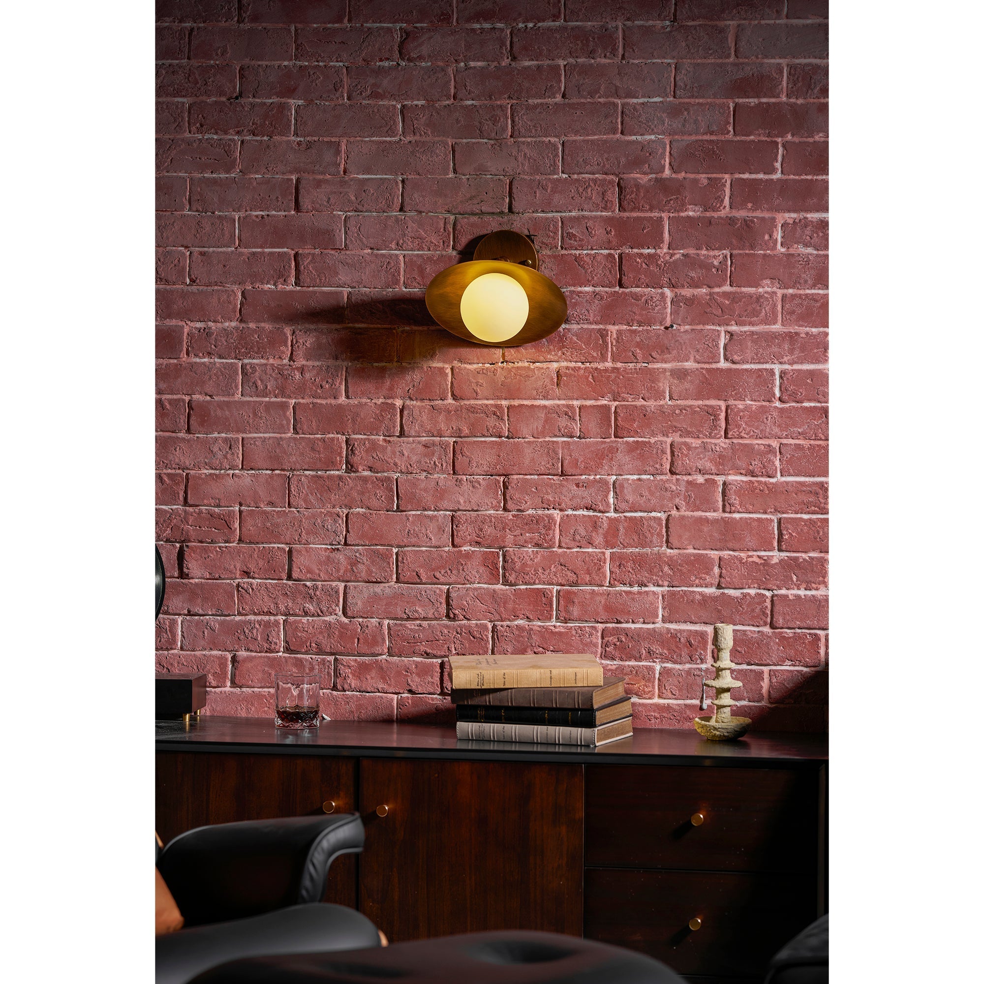 Marie Petite Flush Mount Surface Ceiling Lamp Organic Stone LED Bedroom Hallway — Multiple Finishes