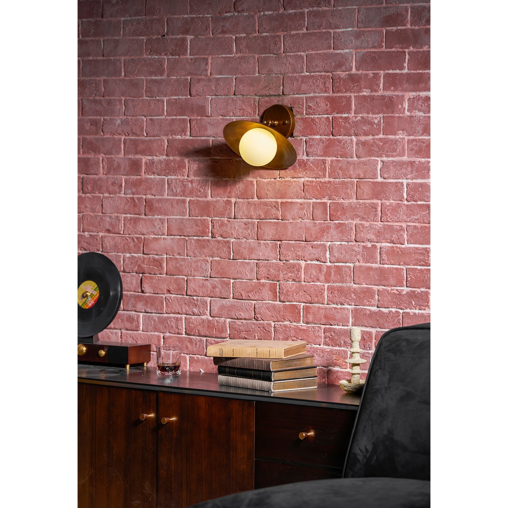 Marie Petite Flush Mount Surface Ceiling Lamp Organic Stone LED Bedroom Hallway — Multiple Finishes