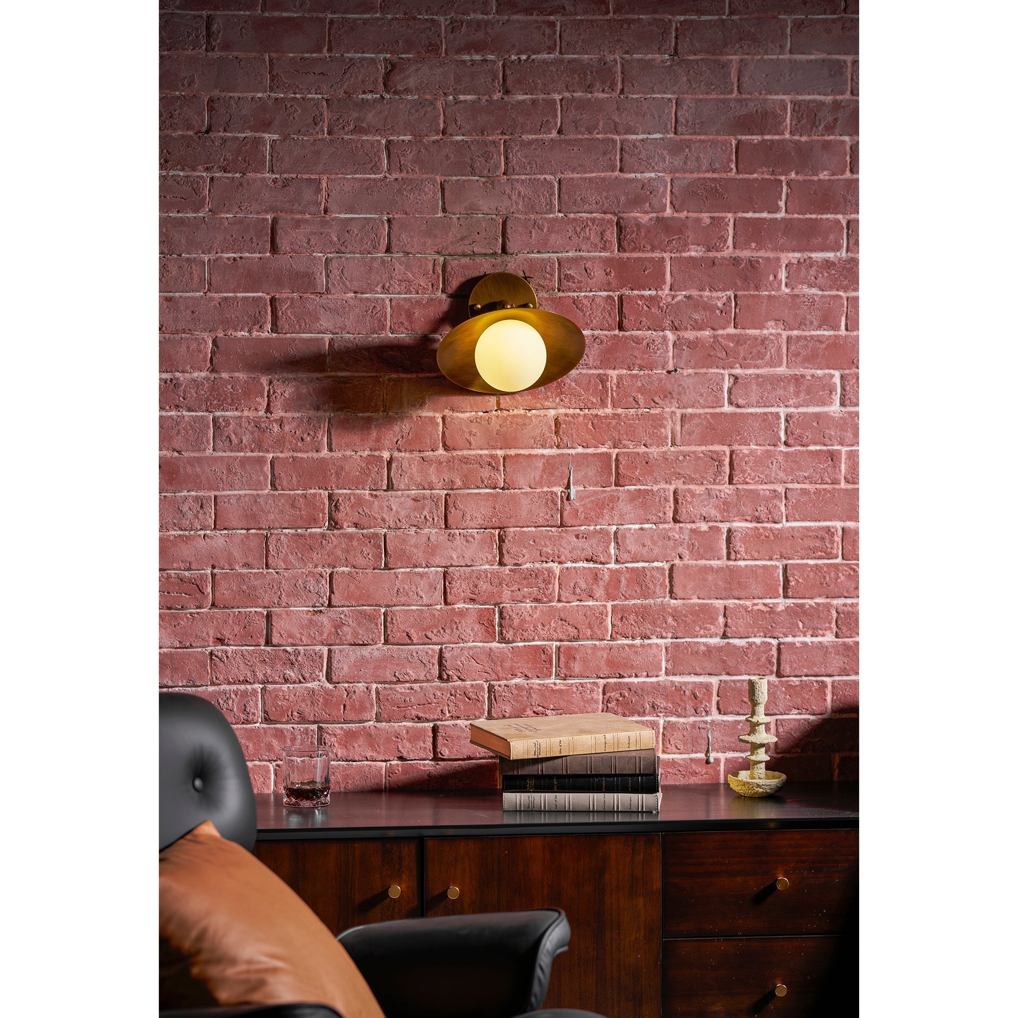 Marie Petite Flush Mount Surface Ceiling Lamp Organic Stone LED Bedroom Hallway — Multiple Finishes