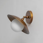 Marie Petite Flush Mount Surface Ceiling Lamp Organic Stone LED Bedroom Hallway — Multiple Finishes