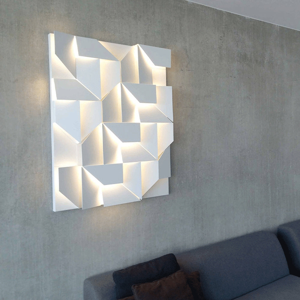 Arisha Reflective LED Wall Lamp for Living Room Mounting