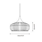 Zivora Natural Bamboo Rattan Pendant Light