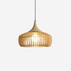 Zivora Natural Bamboo Rattan Pendant Light