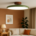 Adjustable LED Ceiling Spotlight, Integrated, Modern Kitchen Light, Green Beige