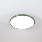 Adjustable LED Ceiling Spotlight, Integrated, Modern Kitchen Light, Green Beige