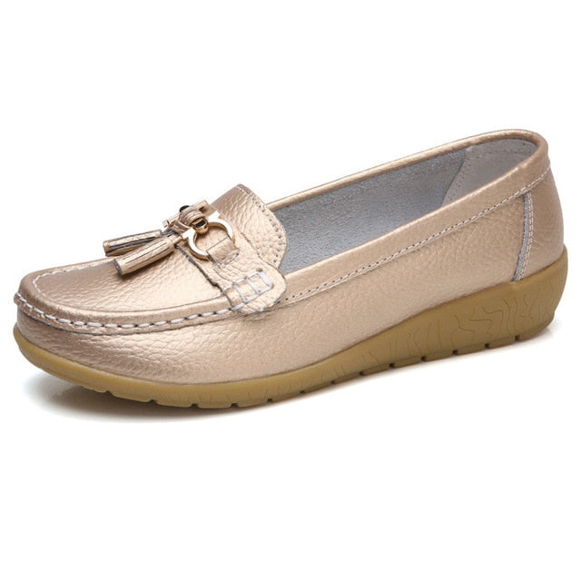 Elina |  Genuine Leather Orthopedic Loafers