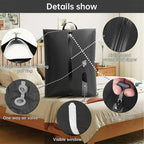 Travel Vacuum Storage Bags with Pump – 17L Compression Packing Bags for Clothes and Luggage