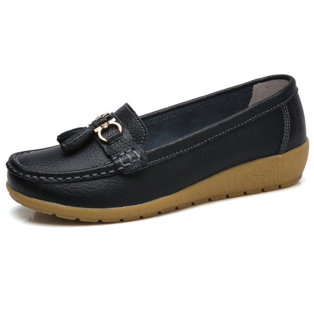 Elina |  Genuine Leather Orthopedic Loafers