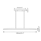 Duvane Minimalist Wooden LED Pendant Light