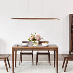 Duvane Minimalist Wooden LED Pendant Light
