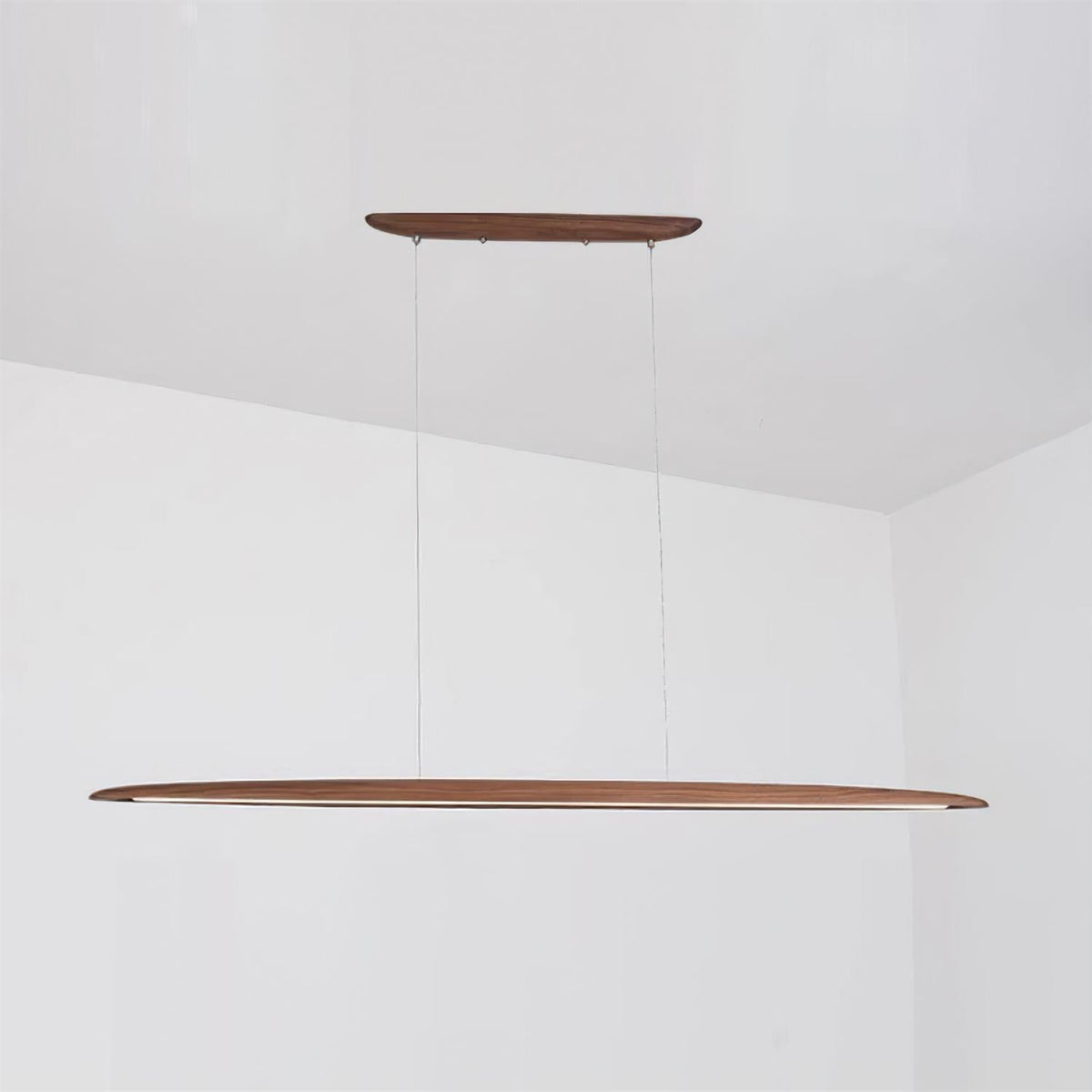 Duvane Minimalist Wooden LED Pendant Light