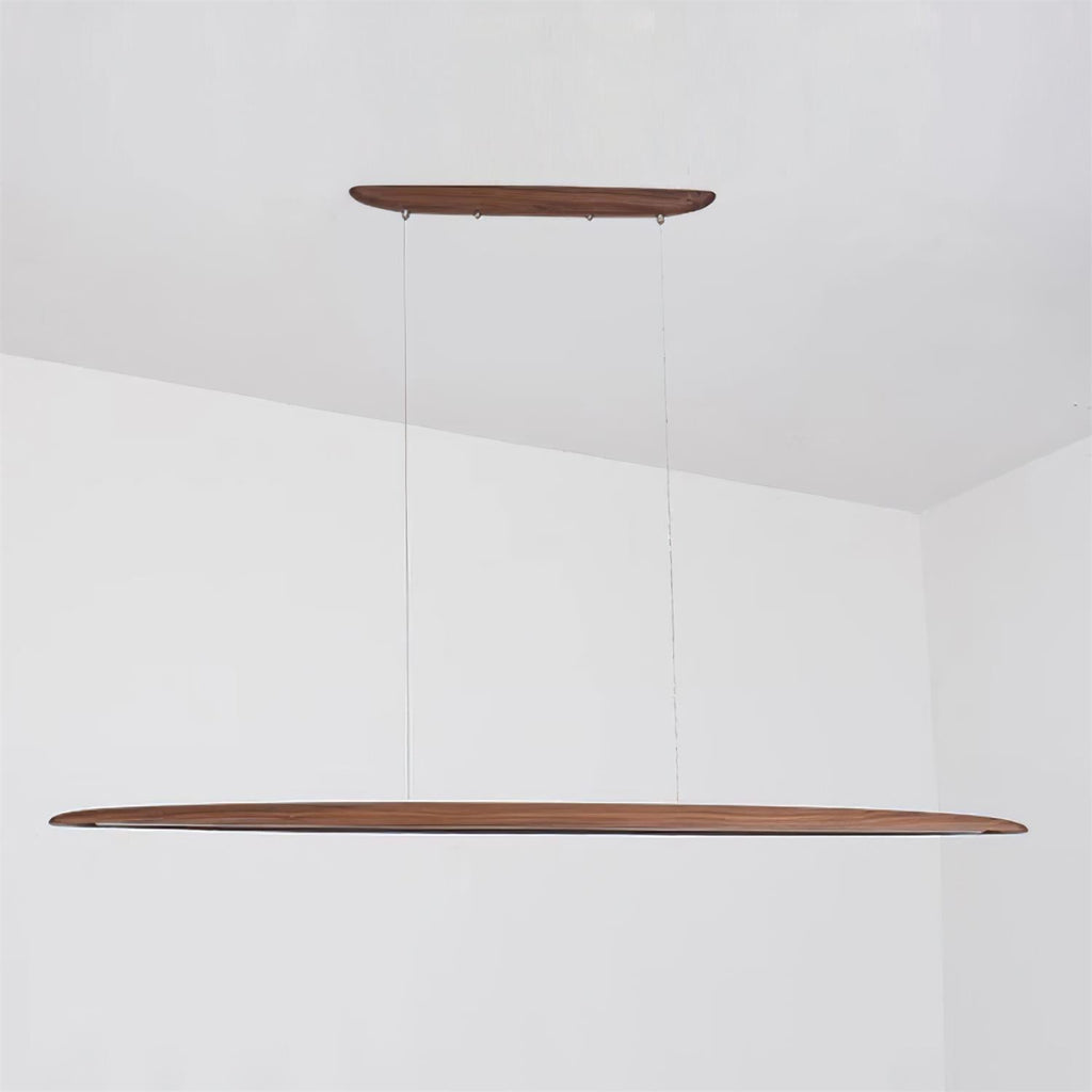 Duvane Minimalist Wooden LED Pendant Light