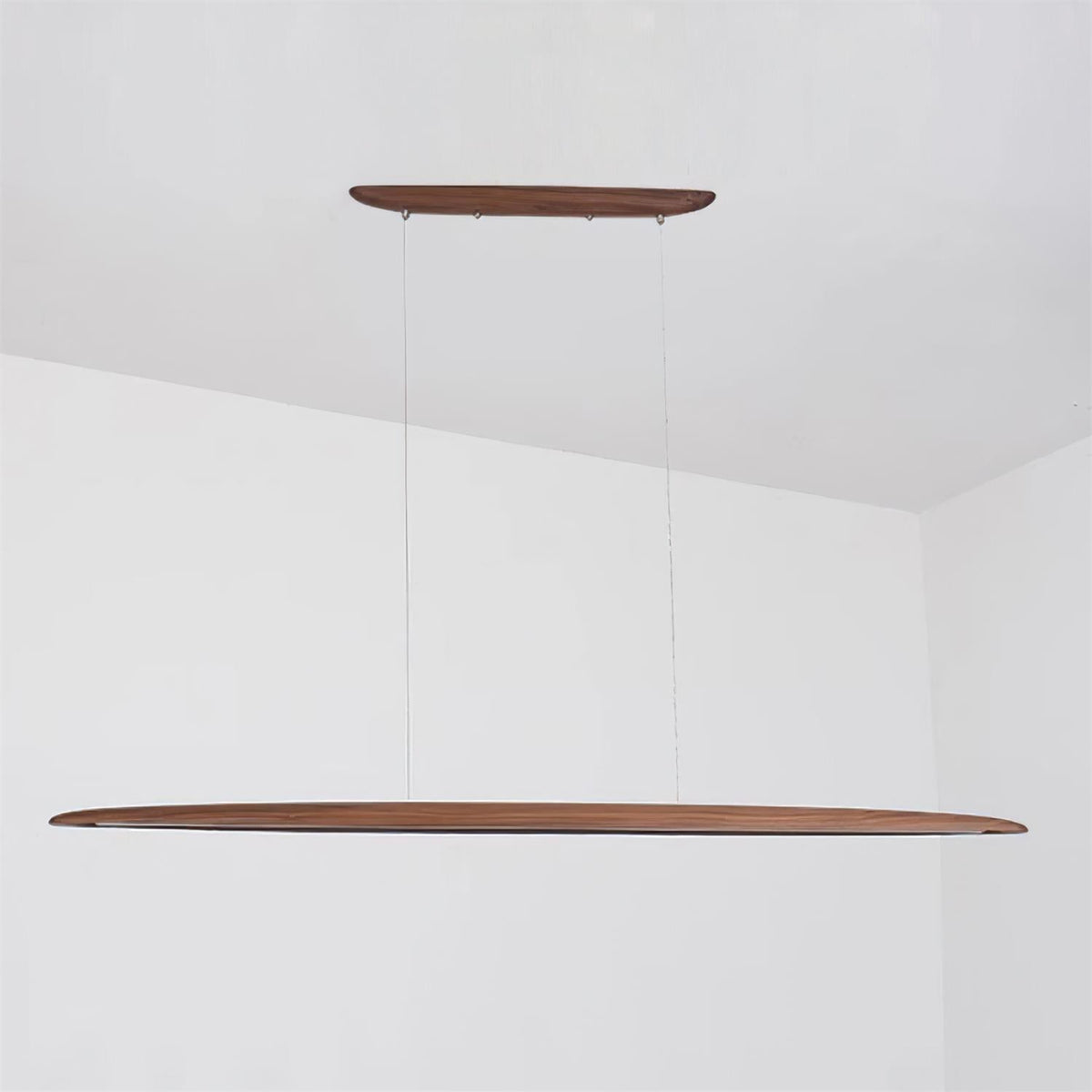 Duvane Minimalist Wooden LED Pendant Light