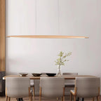 Duvane Minimalist Wooden LED Pendant Light