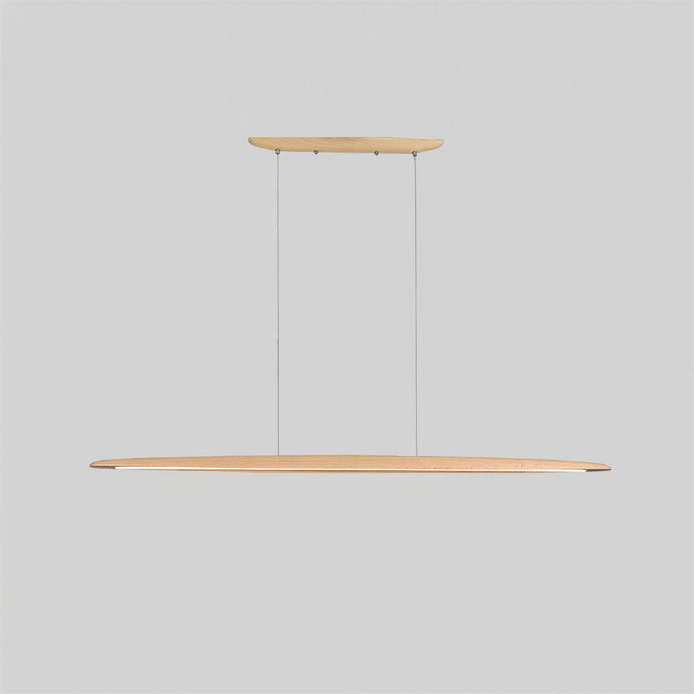 Duvane Minimalist Wooden LED Pendant Light