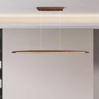 Duvane Minimalist Wooden LED Pendant Light