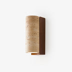 Nula Natural Travertine Wall Lamp – Timeless Stone Accent Lighting